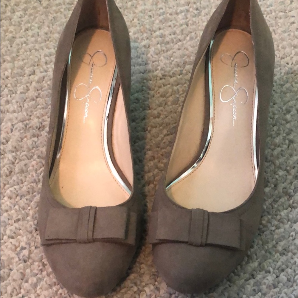Jessica Simpson wedges